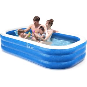 92" Inflatable Pool: $33