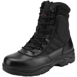 Nortiv 8 Men's Military Tactical Work Boots: $37