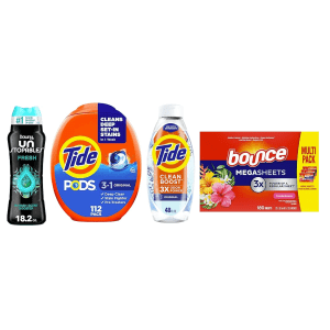 Laundry Detergent and Fabric Enhancers at Amazon: 33% off w/ Purchase