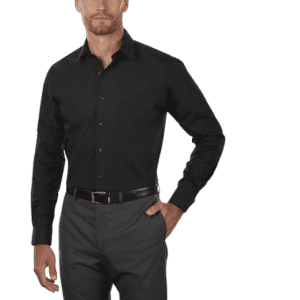 Van Heusen Men's Poplin Solid Dress Shirt: $19 Van Heusen Men's Poplin Solid Dress Shirt: $19