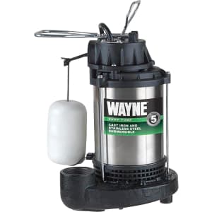 Wayne 3/4 HP Submersible Sump Pump: $114