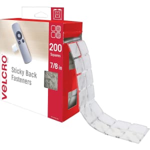 Velcro Mounting Squares 200-Pack: $12