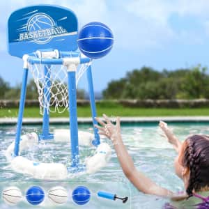 SolDazz Inflatable Pool Basketball Hoop w/ Accessories: $15.49 SolDazz Inflatable Pool Basketball Hoop w/ Accessories: $15.49