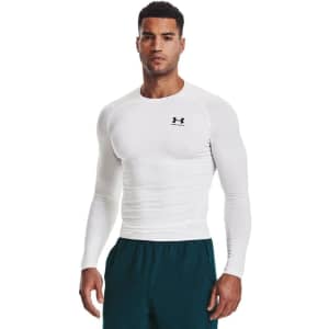 Under Armour Men's HeatGear Compression Long-Sleeve T-Shirt: $17 w/ Prime