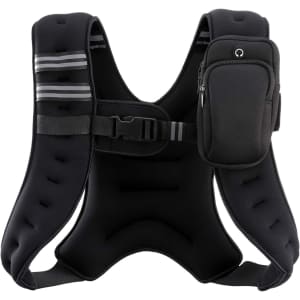 Zelus 12-lb Weighted Workout Vest: $29