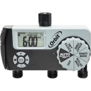 Orbit 3-Outlet Digital Watering Timer: $34