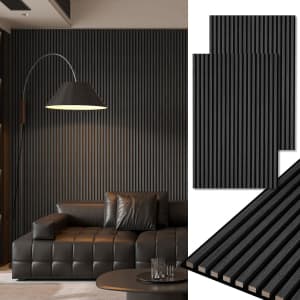 Art3d 48" x 24" Acoustic Wood Panels 2-Pack: $70