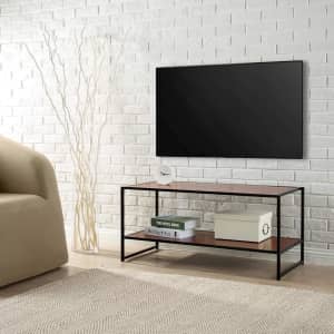 Zinus 40" TV Stand with Shelf: $25