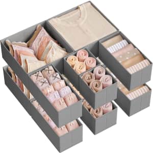 Songmics Drawer Organizer Set of 12: $15.99 Songmics Drawer Organizer Set of 12: $15.99