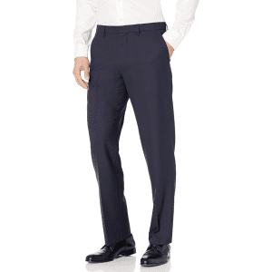 Amazon Essentials Men's Classic-Fit Wrinkle-Resistant Stretch Dress Pants: From $9 Amazon Essentials Men's Classic-Fit Wrinkle-Resistant Stretch Dress Pants: From $9