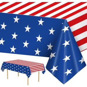 4th of July American Tablecloth 2-Pack: $3.49 4th of July American Tablecloth 2-Pack: $3.49