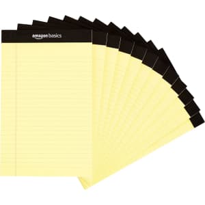 Amazon Basics 50-Sheet Narrow Ruled Lined Writing Note Pad 12-Pack: $6.40 via Sub & Save Amazon Basics 50-Sheet Narrow Ruled Lined Writing Note Pad 12-Pack: $6.40 via Sub & Save