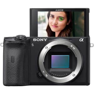 Sony Alpha A6600 Mirrorless Camera Body: $998
