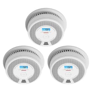 X-Sense Smoke & Carbon Monoxide Alarm 3-Pack: $90 w/ Prime