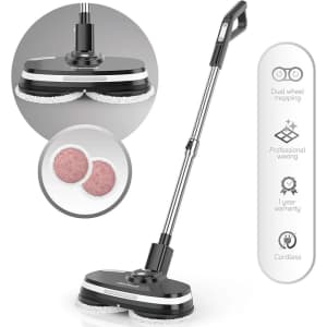 Gladwell Cordless 3-in-1 Electric Mop, Scrubber, and Waxer: $50