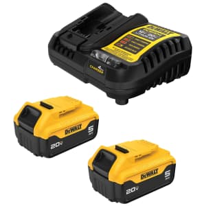 DeWalt 20V MAX 2 Battery / Charger Kit + 2 FREE Power Tools: $299 DeWalt 20V MAX 2 Battery / Charger Kit + 2 FREE Power Tools: $299