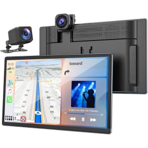 Volam 9" Wireless Carplay Screen w/ Dual 4K + 1080p Front & Rear Dash Cam: $69.29 Volam 9" Wireless Carplay Screen w/ Dual 4K + 1080p Front & Rear Dash Cam: $69.29