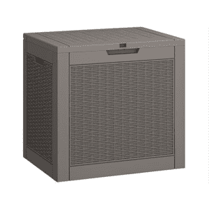 31-Gallon Resin Outdoor Storage Deck Box: $35 31-Gallon Resin Outdoor Storage Deck Box: $35