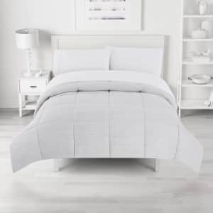 The Big One Microfiber Down-Alternative Reversible Comforter: $21.24