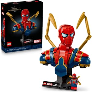 LEGO Marvel Iron Spider-Man Bust: $47.99