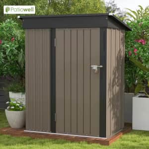 Patiowell 5x3-Foot Outdoor Storage Shed: $84.62