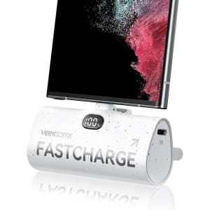 Veektomx Mini Portable Charger USB C 5000mAh: $9.99 Veektomx Mini Portable Charger USB C 5000mAh: $9.99