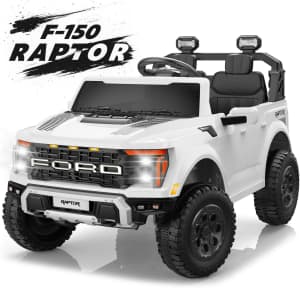 iYofe Ford F150 Raptor 24V 2-Seater Ride-On Car: $269.99