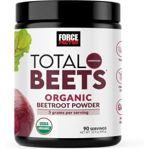 Force Factor Total Beets 90-Serving Organic Beetroot Powder: $19 via Subscribe & Save