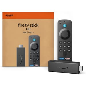 Amazon Fire TV Stick HD with Alexa: $18