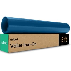 Cricut Value Iron On Heat Transfer Vinyl 12" x 5-Foot Roll: $7.99 Cricut Value Iron On Heat Transfer Vinyl 12" x 5-Foot Roll: $7.99