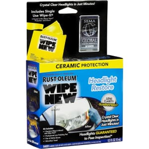 Rust-Oleum HDLCAL Wipe New Headlight Restore Kit: $11