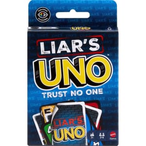 Liar's UNO Card Game: $4.89