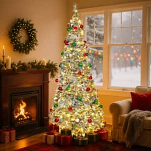 Lookfly 6-Foot Pop-Up Artificial Christmas Tree: $59.99