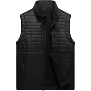 AKuVoL Men's Lightweight Softshell Vest: From $13.76 AKuVoL Men's Lightweight Softshell Vest: From $13.76