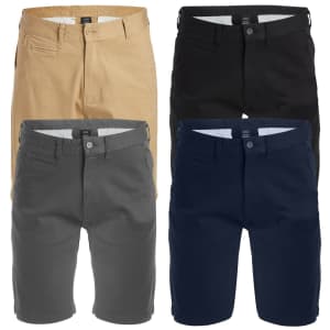 Men's Cotton Flex Shorts: From $13 each