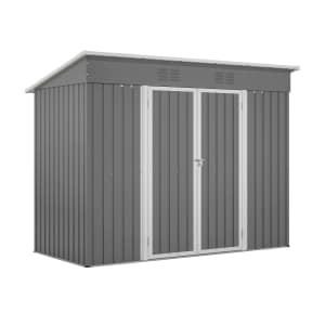 4 x 8-Foot Metal Vented Storage Shed: $164.97