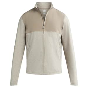 Athletic Works Mixed Media Men's Zip Jacket: $8.94