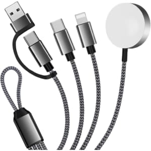 1-Foot 3-in-2 USB-C Charger Cable: $7.49