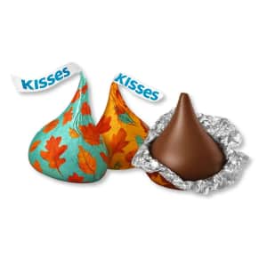 Hershey's Kisses Milk Chocolate Fall Foils 5-lb. Bag: $25