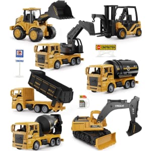Geyiie Construction Truck 7-Vehicle Set: $16.99 Geyiie Construction Truck 7-Vehicle Set: $16.99