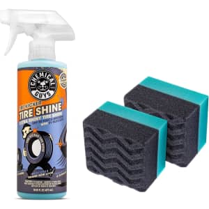 Chemical Guys 16-oz. Tire Kicker Sprayable Extra Glossy Tire Shine w/ Applicators: $9.89