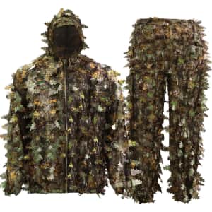 Mophoto Men's Leafy Ghillie Suit: $11.06