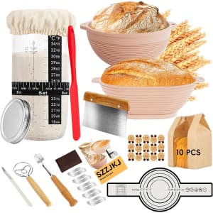 24-Piece Sourdough Starter Kit: $23.99