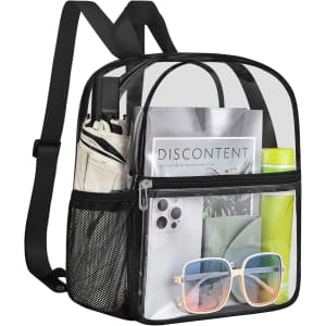 Clear Backpack: $5.99 Clear Backpack: $5.99