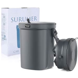 2-Gallon Silicon Car Trash Can: $12 2-Gallon Silicon Car Trash Can: $12