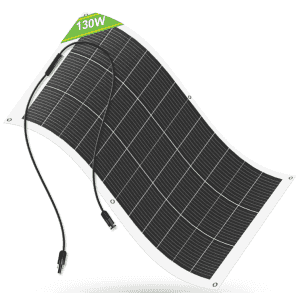 Eco-Worthy 130W Flexible Solar Panel: $56