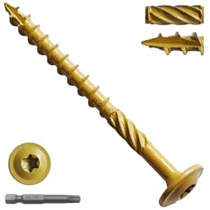 PuCiss 40-Count 1-lb. Lag Screws Box: From $9.94