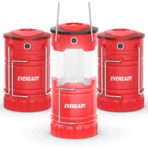 Eveready 360 PRO LED Camping Lantern 3-Pack: $18 Eveready 360 PRO LED Camping Lantern 3-Pack: $18