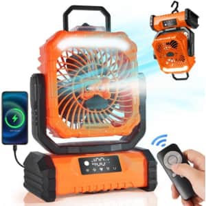 Odoland 30,000mAh Portable Misting Fan: $23 w/ Prime