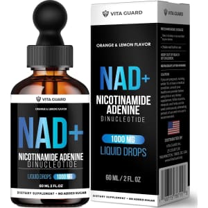 Vita Guard NAD+ 1,000mg Liquid Drops Supplement: $11.48